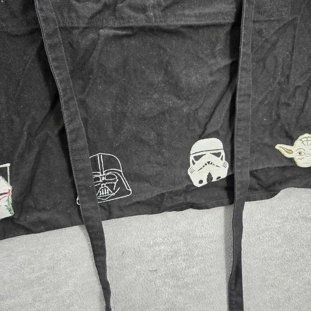 Star Wars Men Apron One Size Black Darth Vader Yoda Storm Trooper‎ Daddy Logo